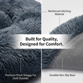 Petsyl™ Calming Donut Dog Bed — Plush Anti-Anxiety Bed, Machine Washable